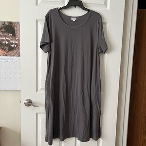 Lularoe Jessie Dress, Grey